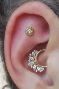 daith piercing bright earring