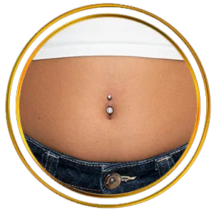 piercing ombelico pescara navel kali's kiss tattoo