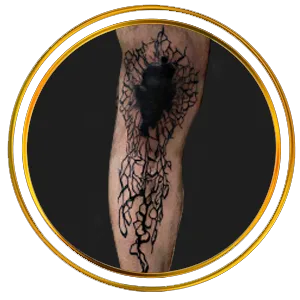 tatuaggi blackwork pescara kali's kiss tattoo