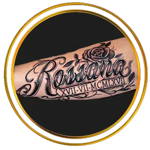 tatuaggi lettering pescara kali's kiss tattoo